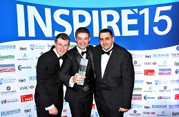 JV Team Inspire 15 Award Winners Team Photo
